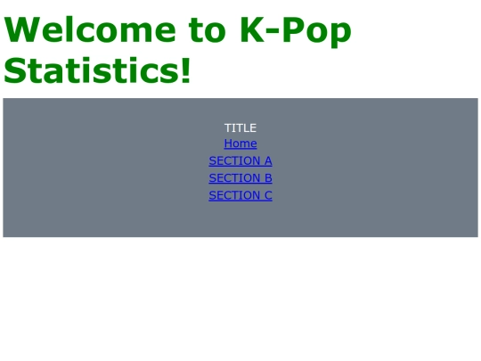 Homepage screenshot