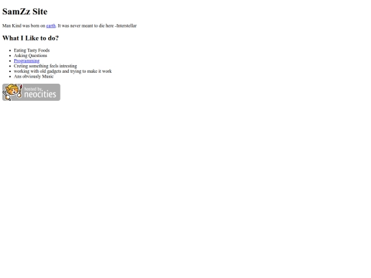 index screenshot