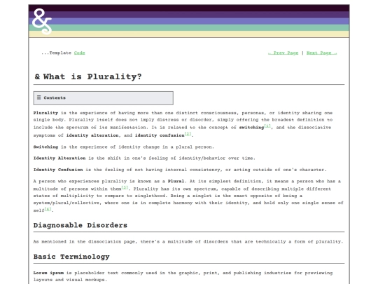 plurality screenshot