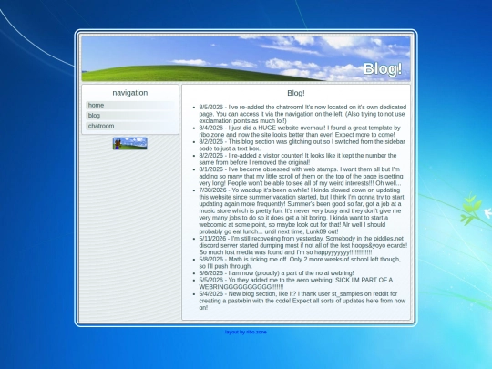 blog screenshot