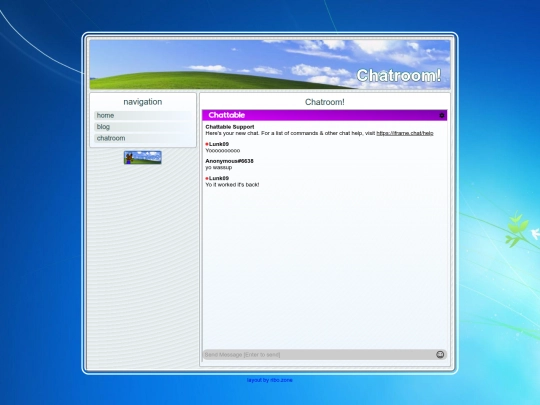 chatroom screenshot