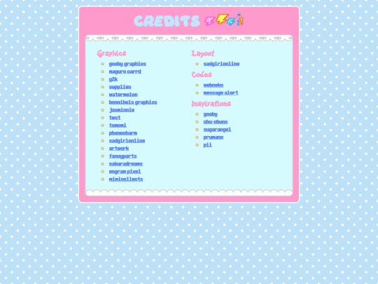 credits screenshot