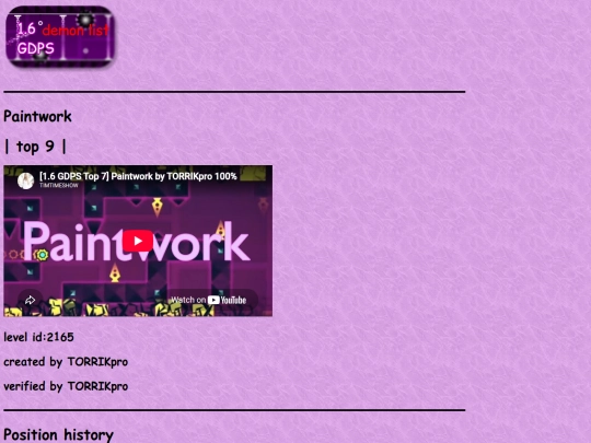 Paintwork screenshot