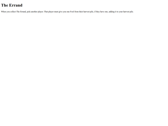 luminaries/errand screenshot