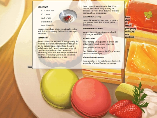 oatmeal screenshot