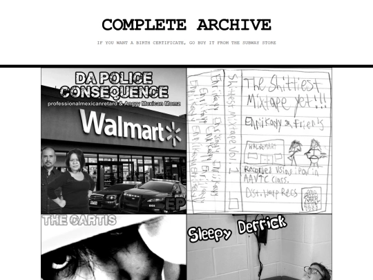 diskography screenshot