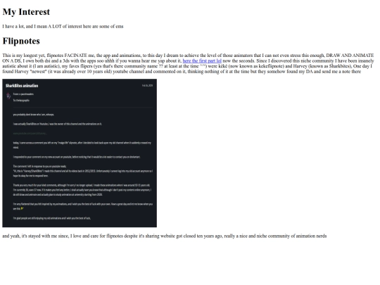 subspaces/interest screenshot