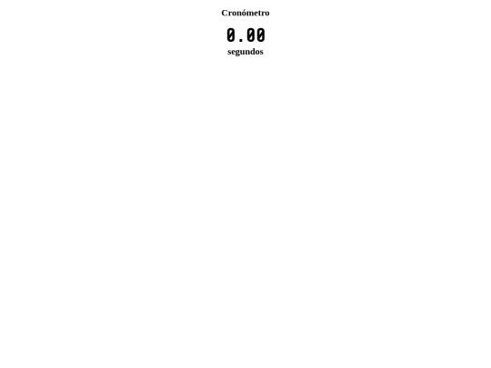 cronometro screenshot