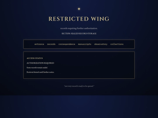 restricted screenshot