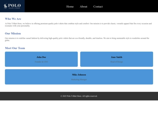 polo/about screenshot