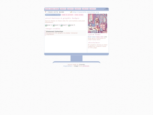 layouts/text screenshot