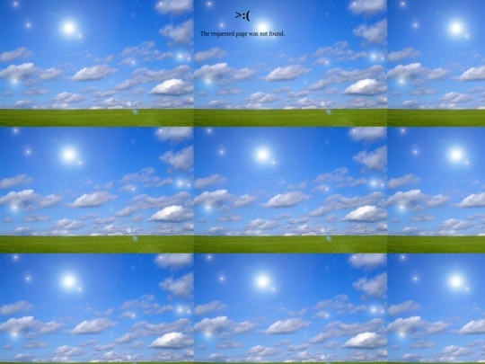 not_found screenshot