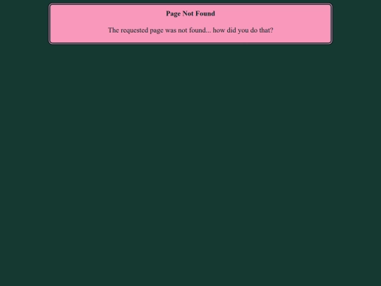 not_found screenshot