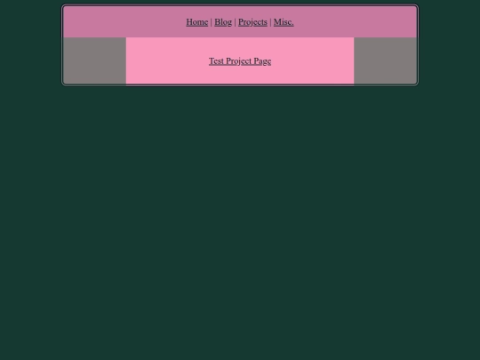 projects screenshot