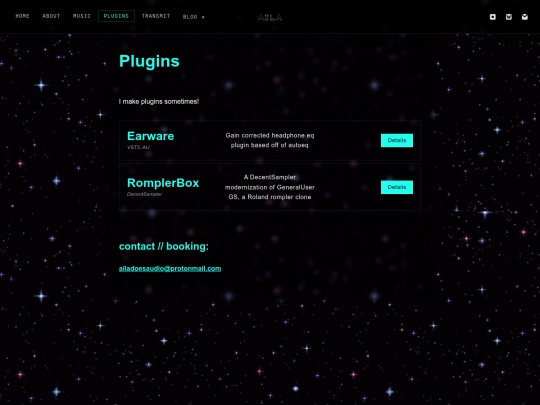 plugins screenshot