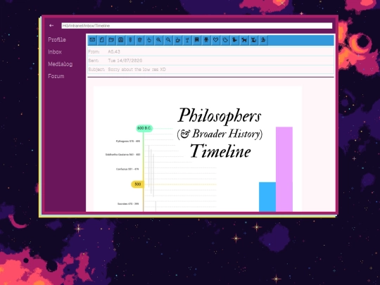 Inbox/Timeline screenshot