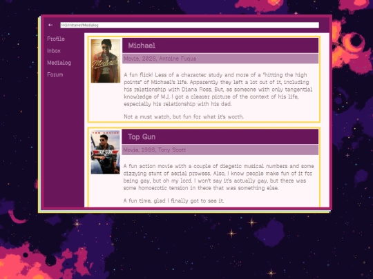 Medialog screenshot