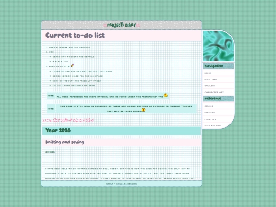 projects screenshot