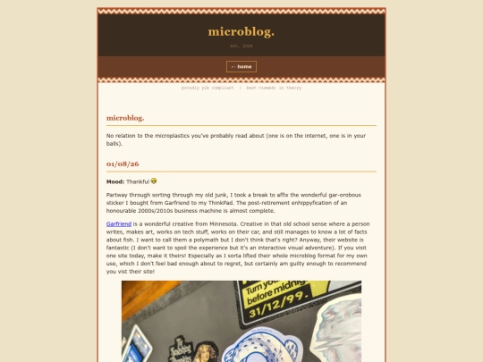microblog screenshot