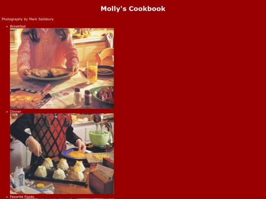 Molly_Cookbook screenshot