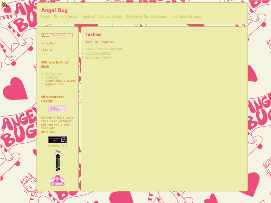 TextileLanding screenshot