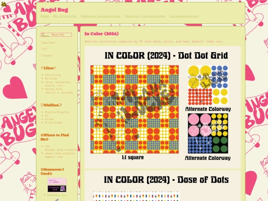textilepage/InColor screenshot