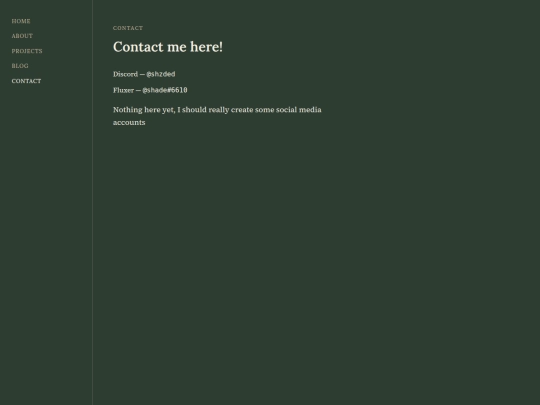 contact screenshot