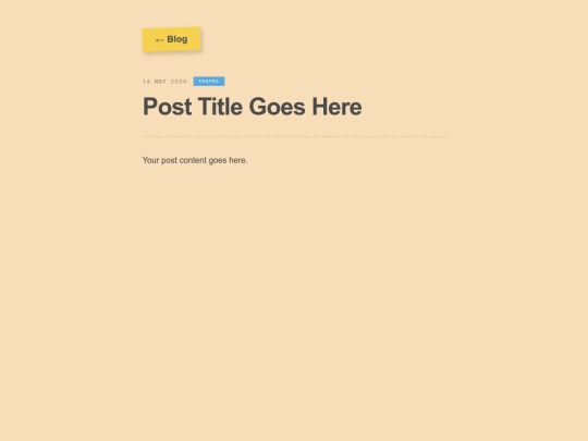 Blog/post-template screenshot