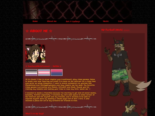 AboutMe screenshot