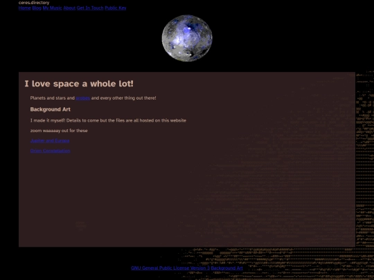 planetaryBodies screenshot
