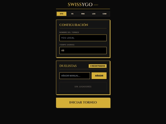 Host screenshot