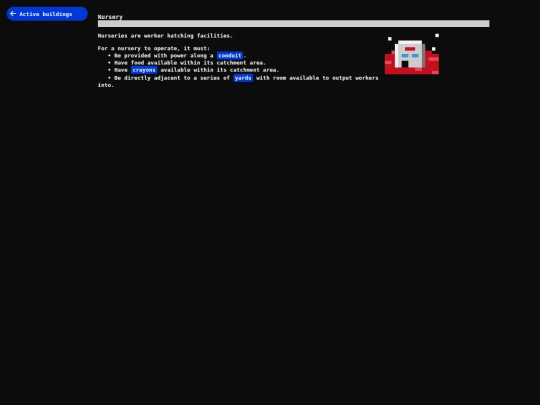 database/nursery screenshot
