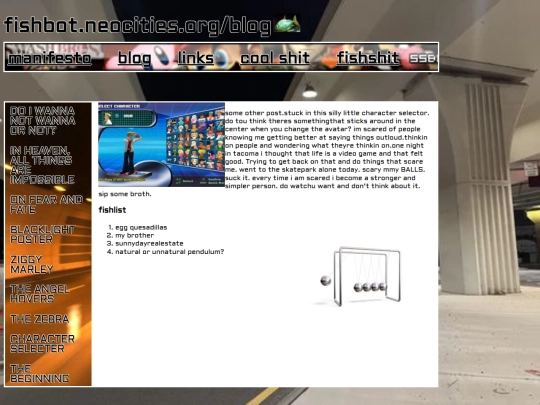 blogs/characterblog screenshot