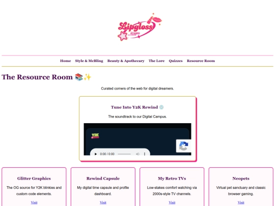 resources screenshot