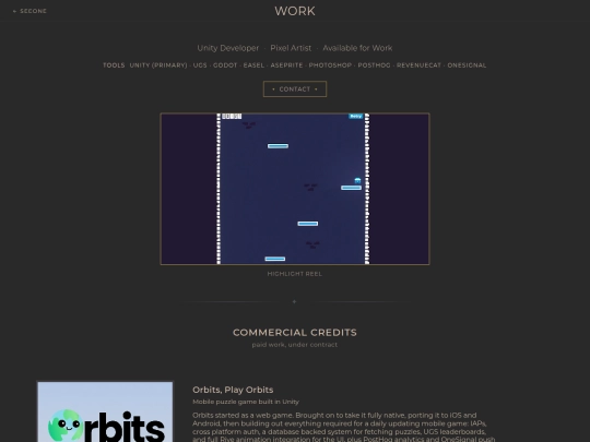 work screenshot