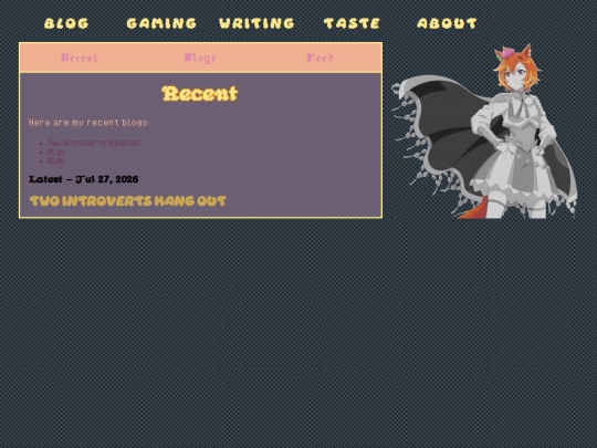blogs/recent screenshot