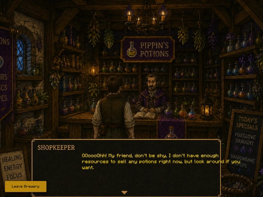 Potions screenshot