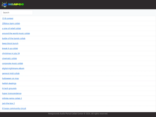 index screenshot
