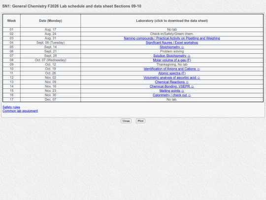 F2026/SN1/Lab_schedule screenshot