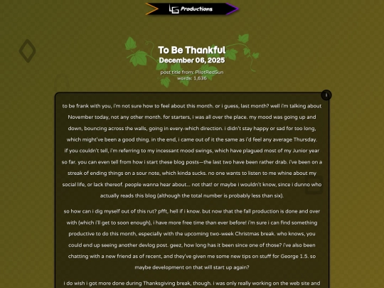 posts/2025-12-06-Blog-Be-Thankful screenshot
