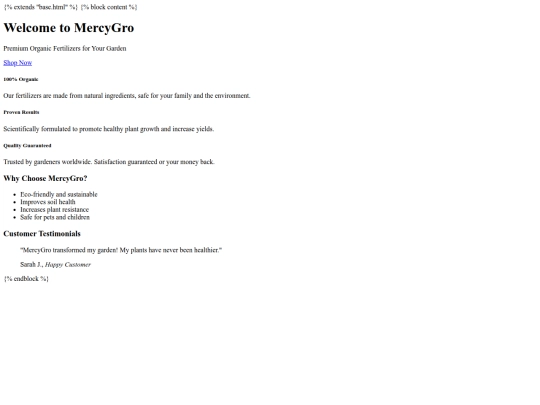 MercyGro screenshot