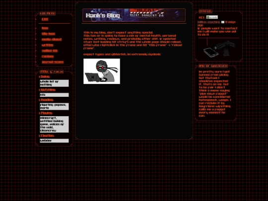 blog screenshot