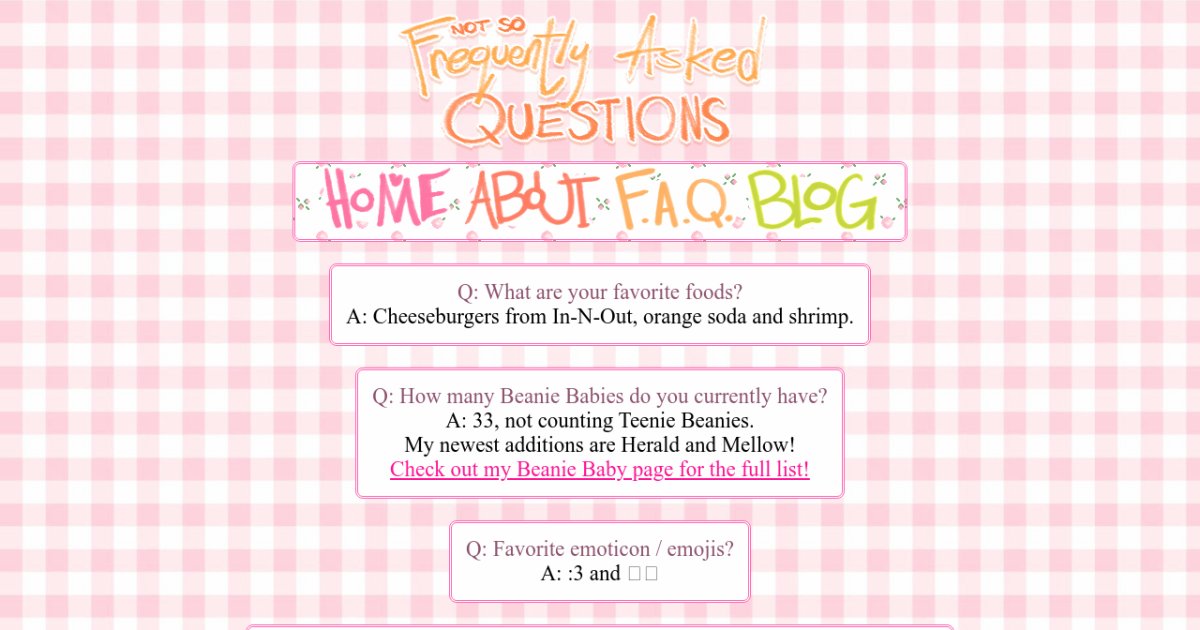 faq information