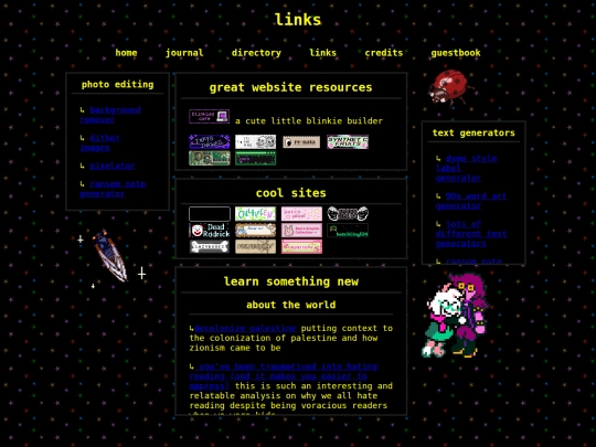 resources screenshot