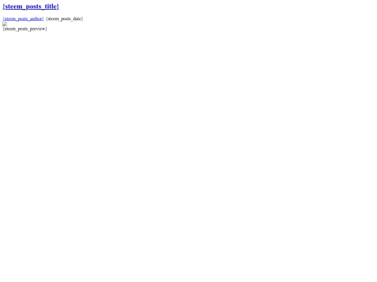 theme/amber/steem-posts screenshot