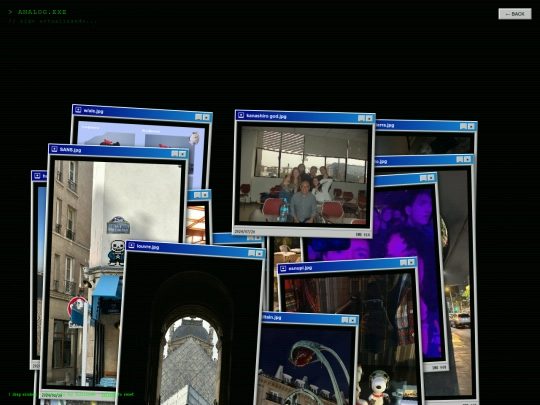 analog screenshot