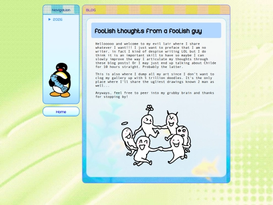 blog screenshot