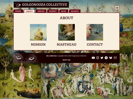 pages/about screenshot