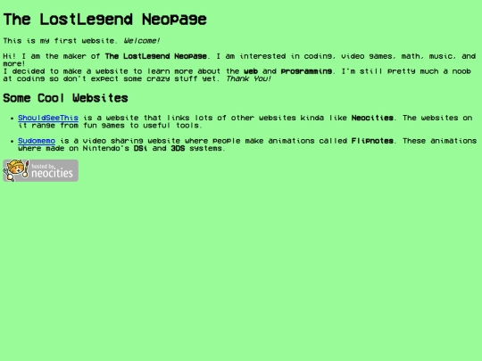index screenshot