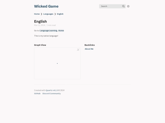 Languages/English screenshot